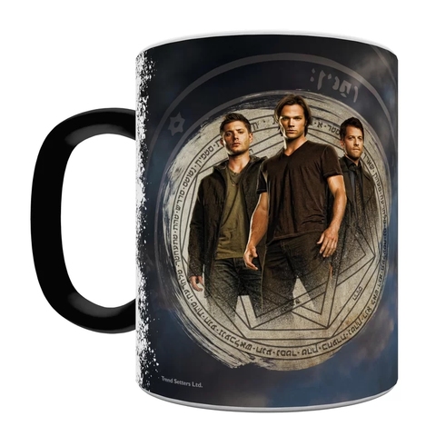 Tazas mágicas de Supernatural, taza de café tipo oficina con cambio de Color de viaje creativo, 350ml ► Foto 1/6