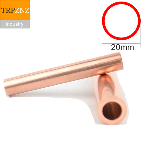 Tubo de tubería de cobre T2, OD20, diámetro exterior de 20mm, muchos grosores de pared, tubería de cobre, tubo de cobre hueco capilar salidas de fábrica ► Foto 1/6