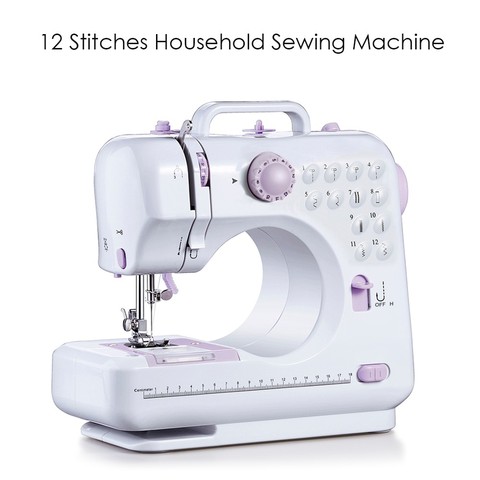 Fanghua-Mini máquina de coser portátil para el hogar, prensatelas eléctricas multifunción, 505A ► Foto 1/6