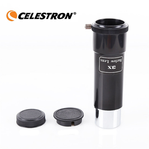 Celestron-lente Barlow 3x, lente óptica de 1,25 pulgadas, accesorios de telescopio astronómico profesional de plástico ► Foto 1/6