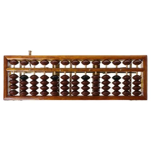 Abacus estándar Soroban de madera, 13/17/23 dígitos, calculadora china para contar matemáticas, herramienta de aprendizaje para principiantes ► Foto 1/6