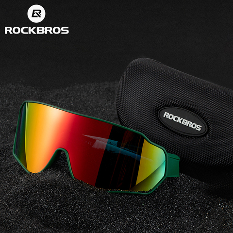 ROCKBROS-Gafas de ciclismo fotocromáticas para hombre y mujer, gafas de senderismo polarizadas para deportes al aire libre, montura interior ► Foto 1/6