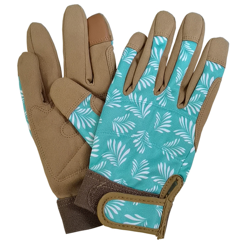 Guantes de jardinería profesionales para mujer, protectores de manos con pantalla táctil, a prueba de espinas, para jardinería y jardinería, 1 par ► Foto 1/4