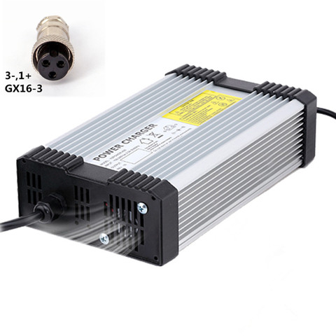 Paquete de batería de litio de 48V, cargador de batería de 58,8 V, 8A, 14S, para patinete eléctrico de iones de litio de 48V y 52V, con CE ROHS ► Foto 1/6