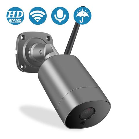 BESDER-cámara IP de seguridad para exteriores, sistema de videovigilancia ONVIF P2P con Audio bidireccional, resistente al agua IP66, carcasa de Metal, WiFi, H.265, 5MP/2MP ► Foto 1/6