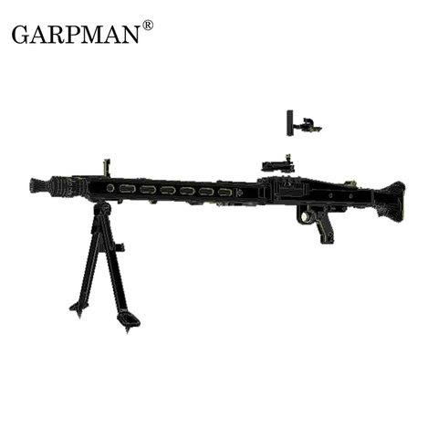 1:1 MG42 pistola pesada Segunda Guerra Mundial alemán arma General arma 3D modelo de papel ► Foto 1/3