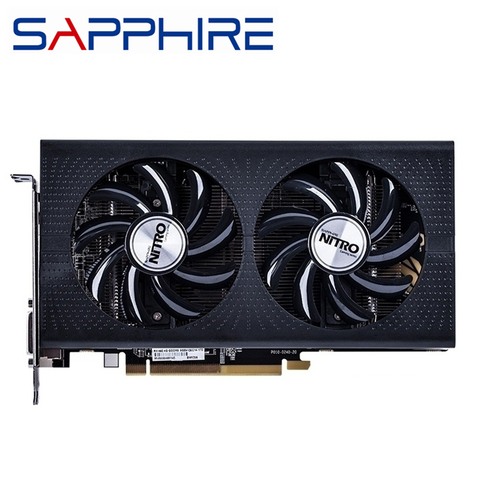 SAPPHIRE-tarjetas gráficas Radeon RX460, 4GB, GPU, 4GB, Nitro, para ordenador, mapa de juegos, Videocard, HDMI ► Foto 1/6