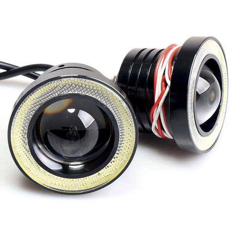 Bombilla LED antiniebla para coche, lámpara de Tuning automático, Ojo de Ángel Blanco, 15W, 1 ud./2 uds. ► Foto 1/6