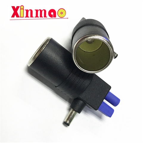 Adaptador de conector hembra de CC 5,5x2,1mm, macho a enchufe de encendedor de coche, EC5, 1 Uds. ► Foto 1/5