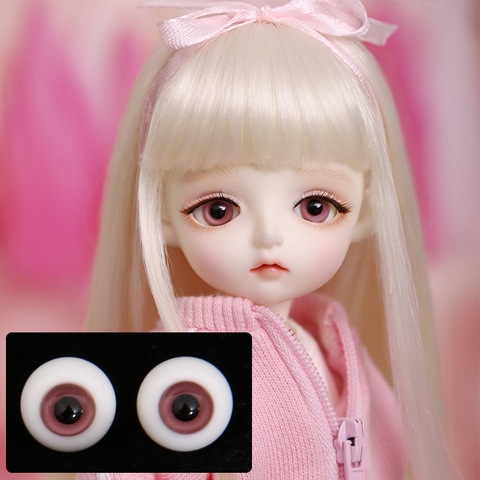 Nueva llegada BJD Eyeball envío gratis tamaño 1/3 1/4 1/6 1/8 alta calidad SD MSD luz gris oscuro verde rojo púrpura ahumado-gris ojos ► Foto 1/6