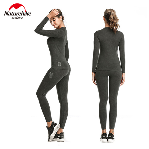 Naturehike-ropa interior térmica HeatMax para hombre y mujer, ropa interior térmica con autocalentamiento para deporte de esquí, para el trabajo y la oficina, para invierno ► Foto 1/6