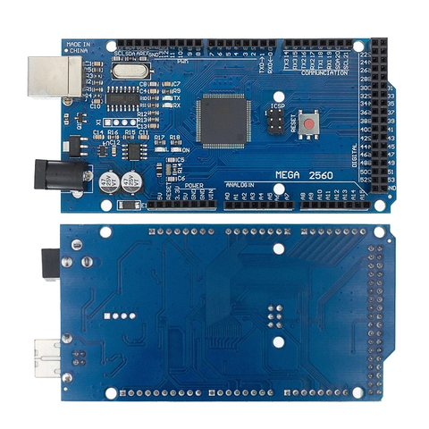 MEGA2560 MEGA 2560 R3 (ATmega2560-16AU CH340G) AVR USB board (lan) para Arduino ► Foto 1/5