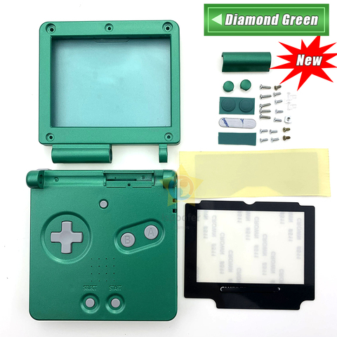 2022 lo más nuevo para GBA SP funda carcasa de repuesto Kit de carcasa completa para Nintendo GameBoy Advance SP Accesorios ► Foto 1/6