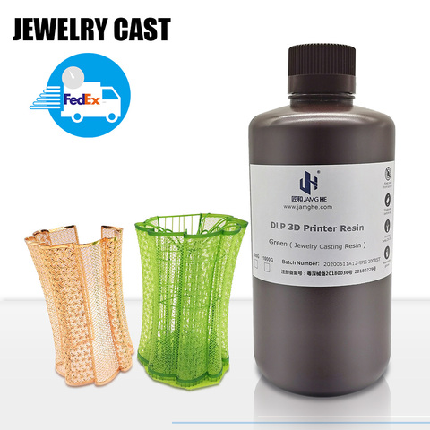 Jamghe-impresora 3D de resina de fundición directa para joyería impresora 3D ANYCUBIC, de bajo olor, 500G ► Foto 1/6