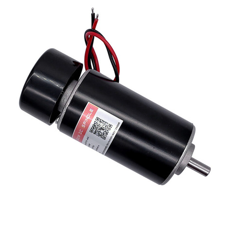 300 W motor del husillo DC12-48V 12000 rpm del husillo enrutador cnc para la máquina de grabado ► Foto 1/6