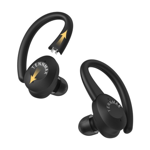 TENNMAK-auriculares inalámbricos 2 en 1 TWS con Bluetooth para videojuegos, cascos con gancho para la oreja desmontable con sonido EQ ► Foto 1/6