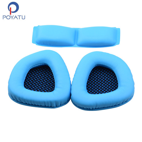 POYATU-almohadillas para auriculares SADES A 60, almohadillas para los oídos para SADES A60, repuesto de funda de cojín, piezas de reparación ► Foto 1/6