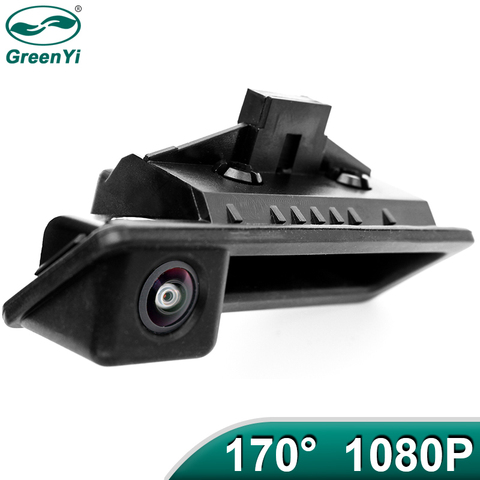 GreenYi 170 grados 1920x1080P AHD vehículo especial de la cámara de visión trasera para BMW E82 E88 E84 E90 E91 E92 E93 E60 E61 3 5 X5 X6 Coche ► Foto 1/6