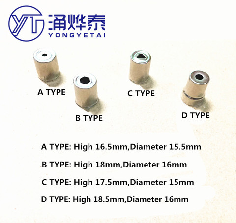 YYT 10 Uds Universal horno de microondas magnetrón cabeza microondas horno acero tapa magnetrón tapón de antena ► Foto 1/1