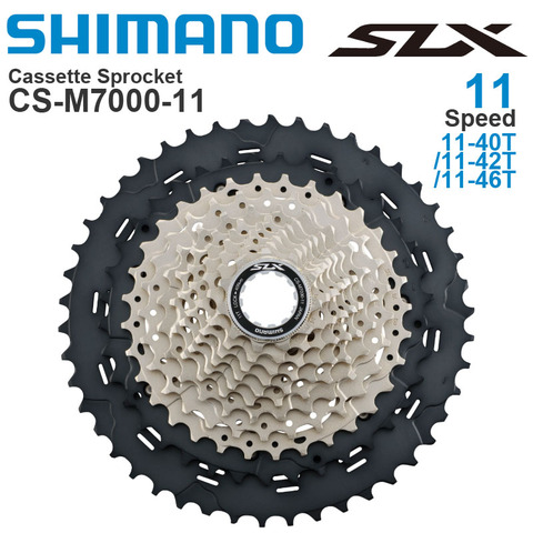 Shimano-piñón de Cassette SLX M7000 11v, 11 velocidades, HYPERGLIDE, piezas originales para bicicleta de montaña ► Foto 1/2