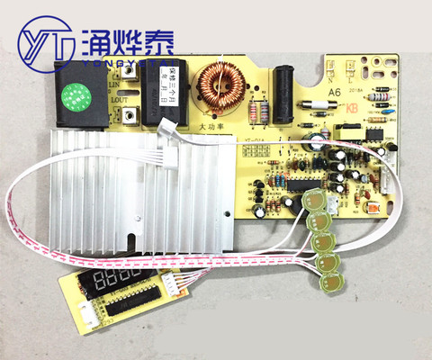 Placa base de Cocina de Inducción de 2100w, placa universal de circuito universal con pantalla táctil, placa modificada de alta potencia ► Foto 1/2