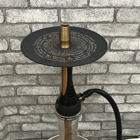 Cenicero de acero inoxidable para Cachimba, placa de carbón para fumar agua, accesorios para Chicha, 1 unidad ► Foto 1/6