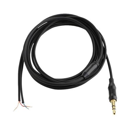 Cable de cobre libre de oxígeno para auriculares, Cable de Audio de 1,5 M de alta calidad para bricolaje, reemplazo de Cable de Audio de 3,5mm, nuevo ► Foto 1/5
