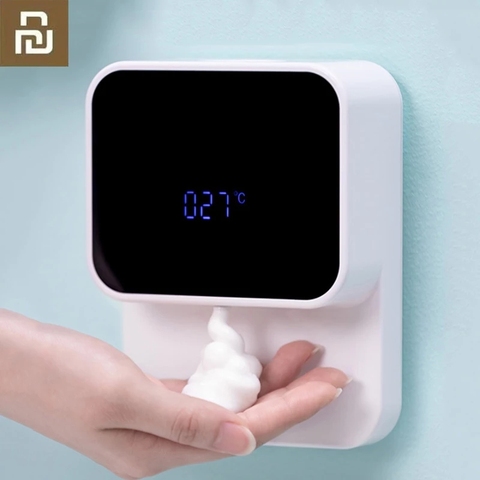 Xiaomi-lavadora de manos automática por inducción de espuma, Sensor infrarrojo con pantalla LED para el hogar, para hogares, centro comercial, WC ► Foto 1/6