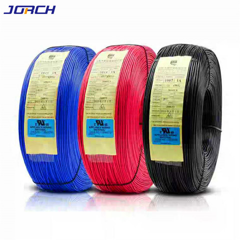 Cable electrónico de cobre estañado UL1015, 5M, 18AWG, cable flexible, UL ROSH, garantía de doble certificado ► Foto 1/6