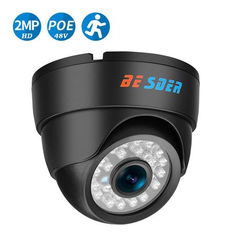 BESDER 2,8mm ancho cámara IP 720 p 960 P 1080 p ONVIF P2P detección de movimiento RTSP alerta XMEye 48 V POE vigilancia CCTV interior ► Foto 1/6