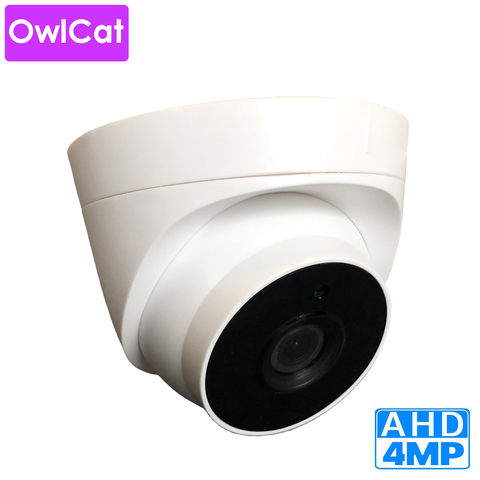 OwlCat-Cámara de videovigilancia IR con visión nocturna 2MP y 4MP, cámara CCTV AHD Domo para interior, montaje en techo, cámaras AHD DE SEGURIDAD Full HD ► Foto 1/6