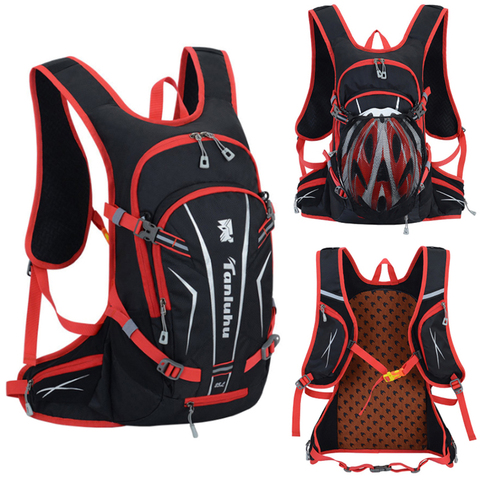 Mochila ultraligera de 25L para deportes al aire libre, bolsa de agua para correr, almacenamiento para casco, hidratación, senderismo, ciclismo ► Foto 1/6