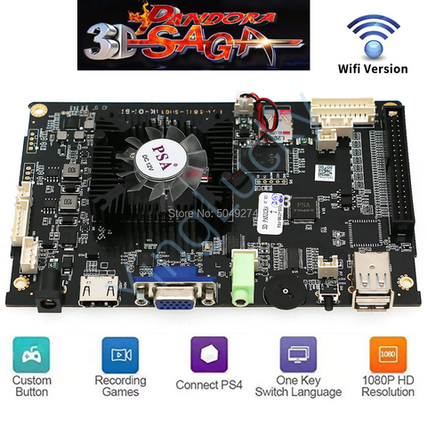 2022 el más nuevo 3D Pandora saga 4188 en 1 caja de Arcade placa base Usb para PC TV PS3 consola arcade caja de pandora ► Foto 1/6