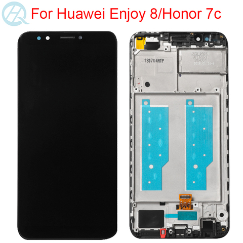 Pantalla LCD para Huawei Honor 7C, con Marco, 5,99 pulgadas, montaje de pantalla táctil, LND-L29, LND-AL30, LND-AL40 ► Foto 1/6