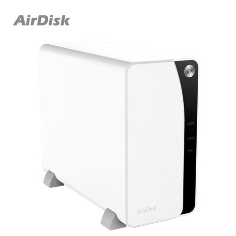 AIRDISK NAS-disco S6X de 2 puertos, almacenamiento de red nfs, almacenamiento en la nube, almacenamiento de red ► Foto 1/5