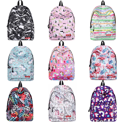 Mochilas escolares para adolescentes y niños, mochila de viaje de gran capacidad, Bolsos De Mujer, mochila con estampado de moda, mochila escolar para niños ► Foto 1/6