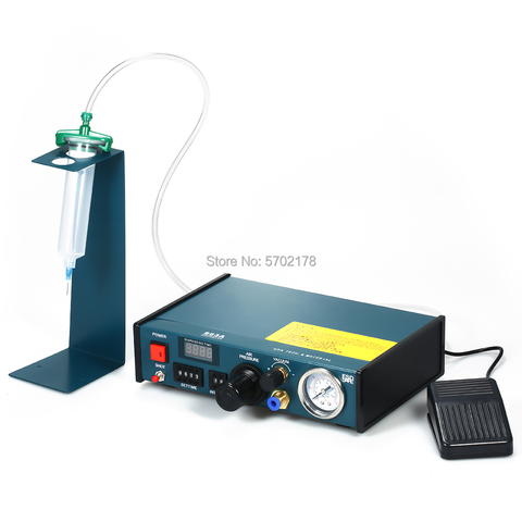 Equipo Dispensador de pegamento para BY-983A, sistema de doble control manual para pedalear pegamento, dispensador automático de resina epoxi ► Foto 1/6