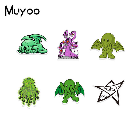 2022 nuevo Cthulhu Symol broches Hydra mayor acrílico broche arte epoxi broche Pin bolsa Ropa Accesorios ► Foto 1/6