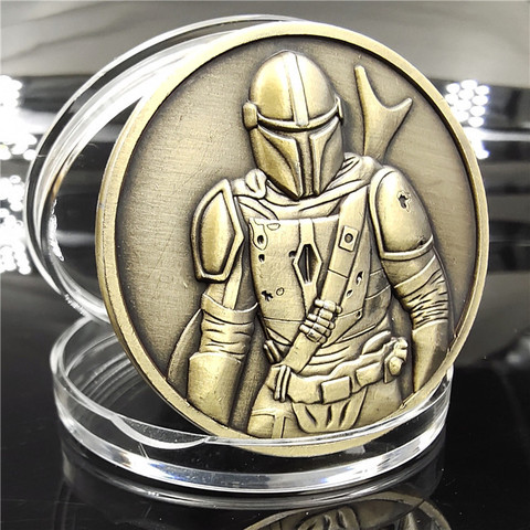 Figuras en miniatura de Star Wars Para Niños, figuras en miniatura de juguete, insignia de Cosplay, moneda coleccionable, regalos conmemorativos de Metal ► Foto 1/6