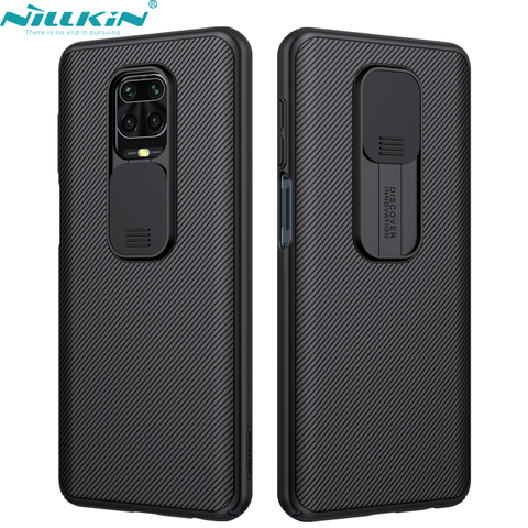 NILLKIN para RedMi Note 9s Note 9 Pro Max XiaoMi 10X 4G 10 Lite funda de teléfono, protección de cámara deslizante proteger cubierta protección de lente ► Foto 1/6