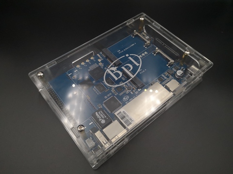 Banana PI R64, funda acrílica/transparente ► Foto 1/6