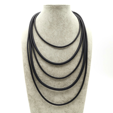 YD & YDBZ-collares con colgantes largos para mujer, joyería de mano artesanal, collar de goma negra para mujer gótica, gargantillas cortas elásticas, joyería ► Foto 1/6