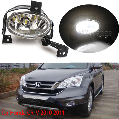 MZORANGE 1/2 Uds frente Luz de niebla de la lámpara LED para Honda CR-V 2010 2011 luz antiniebla del parachoques delantero lámpara de la niebla de la Asamblea ► Foto 1/6