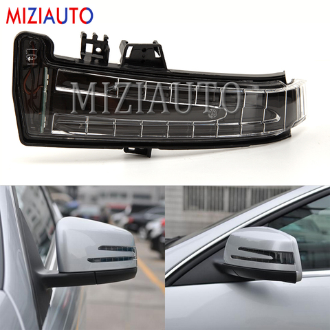 Luz de señal de giro del espejo retrovisor del coche para Mercedes-Benz W221 W212 W204 W176 W246 X156 C204 C117 X117 lámpara intermitente LED ► Foto 1/6