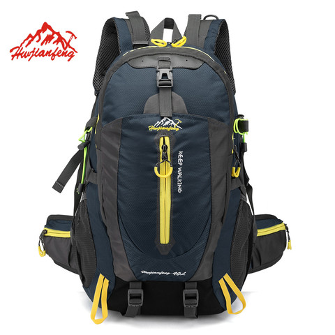 Mochila de escalada impermeable para hombre y mujer, bolsa para deportes al aire libre, de viaje, Camping, senderismo, 40L ► Foto 1/6