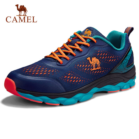 Zapatillas de correr CAMEL para hombre, zapatillas deportivas profesionales para Marathon para hombre con cordones para deportes al aire libre, gimnasio, zapatillas deportivas transpirables ► Foto 1/6