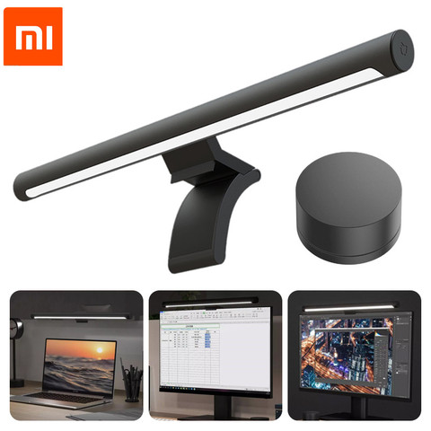 2022 nuevo Xiaomi Mijia pantalla de la lámpara de control remoto inalámbrico ordenador de casa luces para PC protección de ojo de lectura lámpara de escritorio USB Lámpara ► Foto 1/6