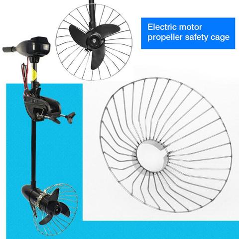 Hélice de canoa para Kayak, jaula de seguridad, Motor de arrastre, Protector de hélice, antibobinado, Malla Protectora de acero inoxidable ► Foto 1/6