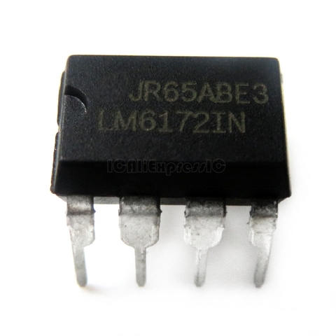 1 unids/lote LM6172IN DIP-8 LM6172 amplificador de alta velocidad doble alta velocidad, bajo Pwr Amp nuevo original en Stock ► Foto 1/1