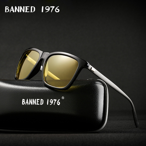 2022 noche verision aluminio gafas antideslumbrante marca Unisex Retro Vintage Eyewear noche conducción gafas para hombres/mujeres ► Foto 1/6